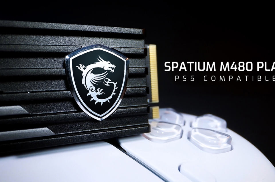 MSI’S SPATIUM M480 PLAY <br/>FOR PLAYSTATION 5 CAMPAIGN